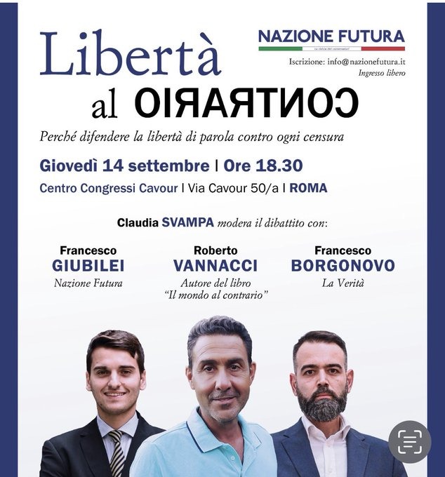 Presentazione del libro: "Libertà al contrario"